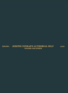 Front cover_Joseph Conrad’s Authorial Self