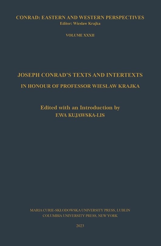 Couverture_Joseph Conrad’s Texts and Intertexts