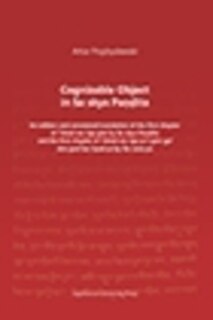 Couverture_Cognizable Object in Sa skya Paṇḍita