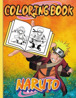 Front cover_Naruto Coloring Book
