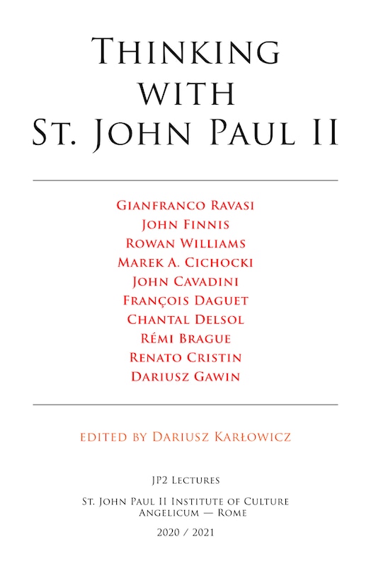 Front cover_Thinking with St. John Paul II