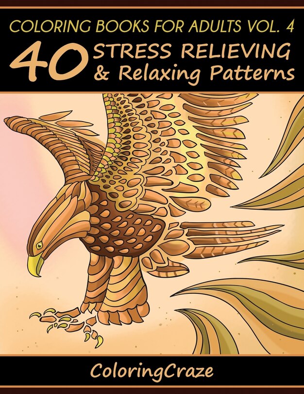 Couverture_Coloring Books For Adults Volume 4