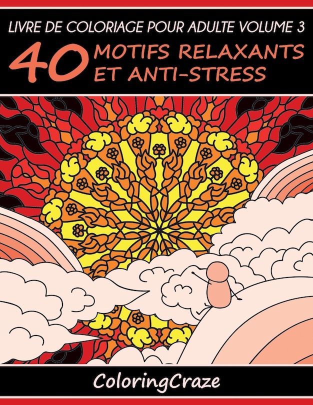 Couverture_Livre de coloriage pour adulte Volume 3