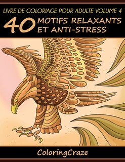 Couverture_Livre de coloriage pour adulte Volume 4