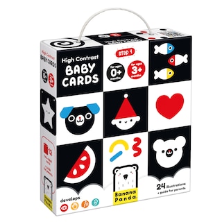 Front cover_High Contrast Baby Cards 0m+ 3m+