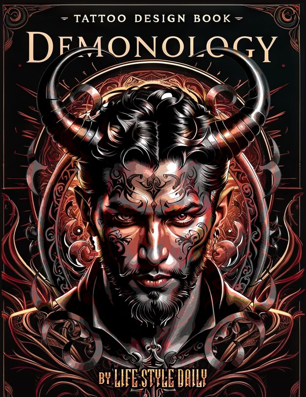 Front cover_Tattoo Design Book - Demonology