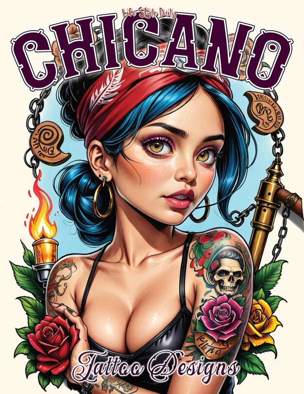 Front cover_Chicano Tattoo Designs