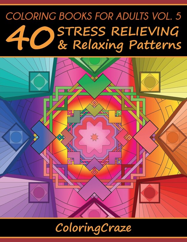 Couverture_Coloring Books For Adults Volume 5