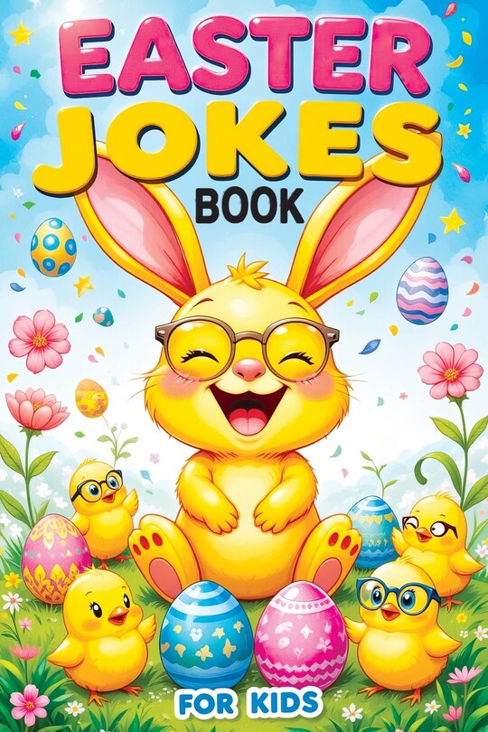Front cover_Easter Jokes Book for Kids