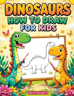 Couverture_How to Draw Dinosaurs