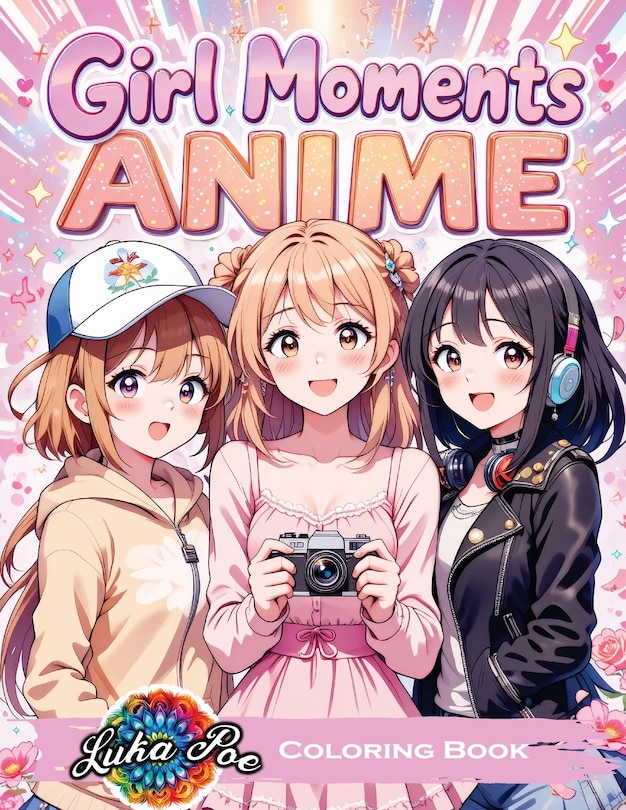 Couverture_Girl Moments Coloring Book