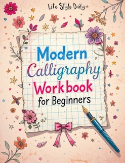 Couverture_Modern Calligraphy Workbook for Beginners