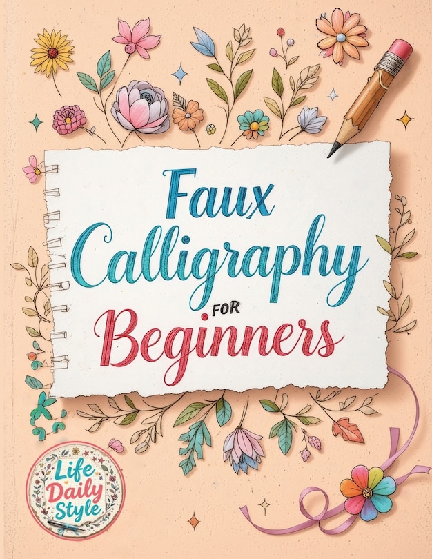 Front cover_Faux Calligraphy for Beginners