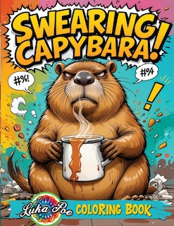 Couverture_Swearing Capybara Coloring Book