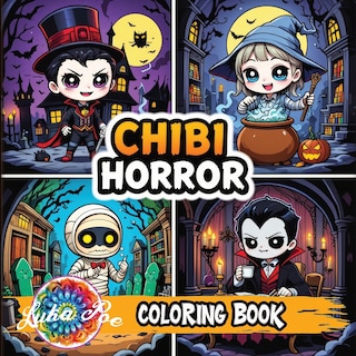 Couverture_Chibi Coloring Book Horror
