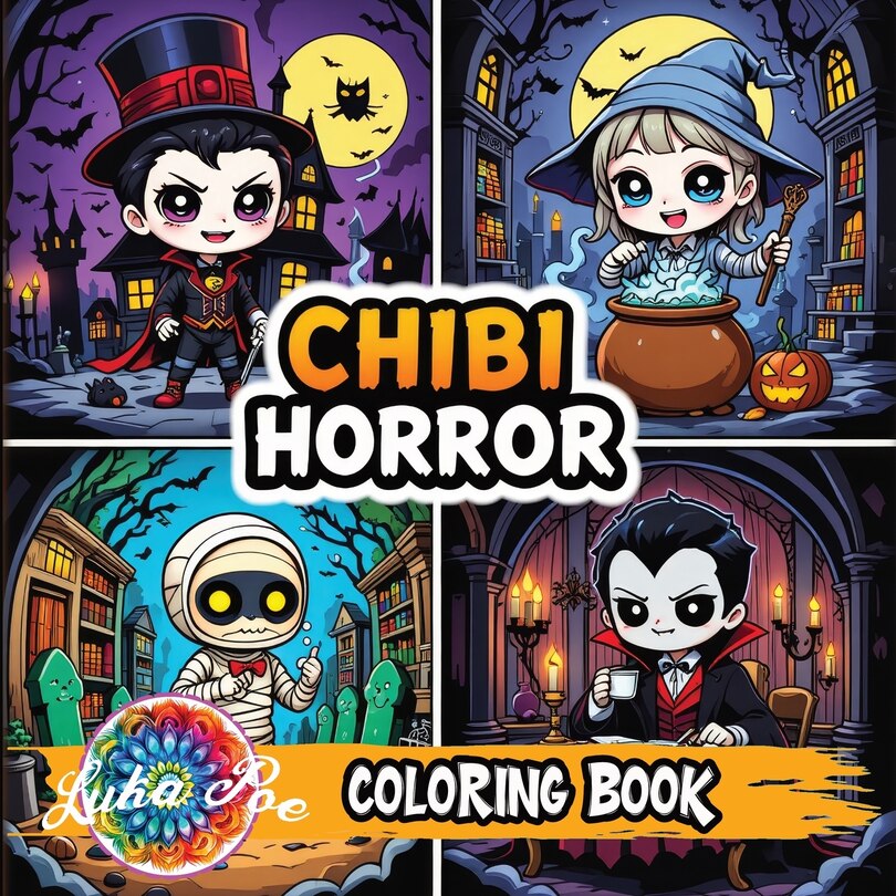 Couverture_Chibi Coloring Book Horror