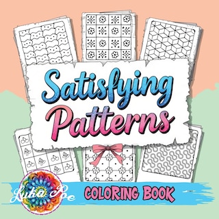 Couverture_Satisfying Patterns Coloring Book