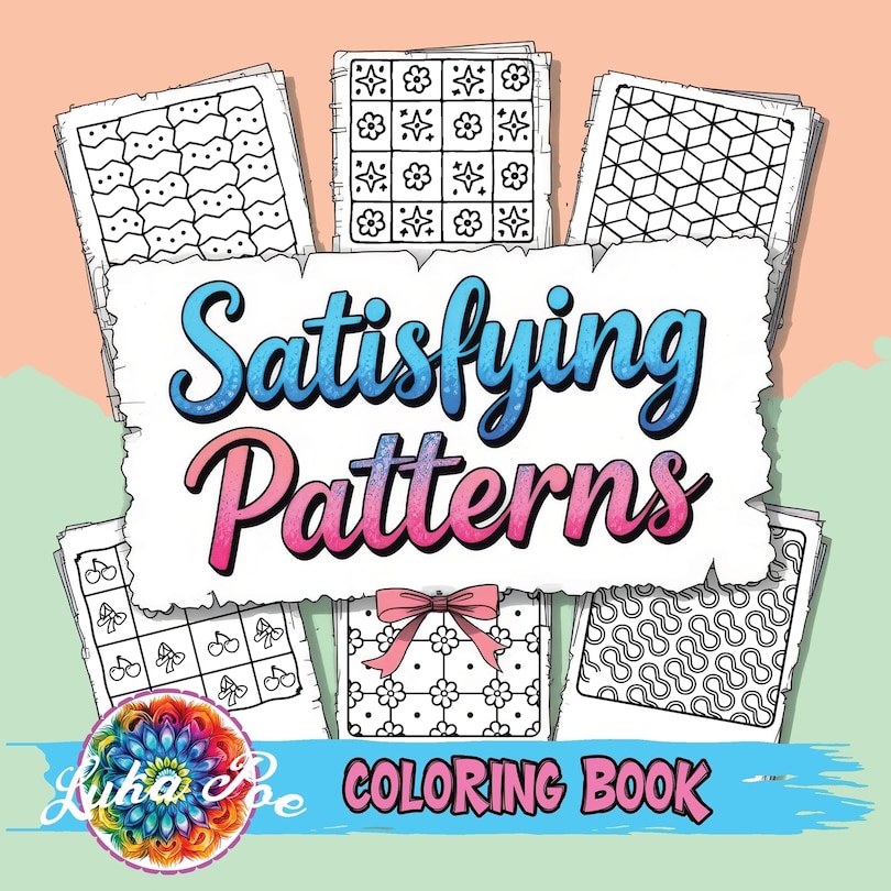 Couverture_Satisfying Patterns Coloring Book