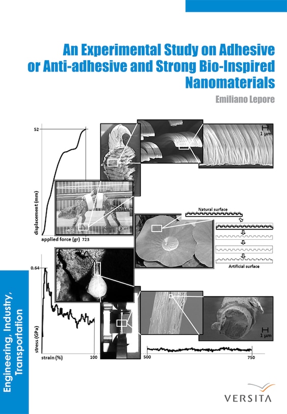 Front cover_An Experimental Study on Adhesive or Anti-adhesive, Bio-inspired Experimental Nanomaterials