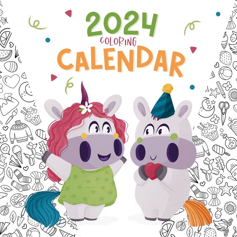 Couverture_2024 Coloring Calendar