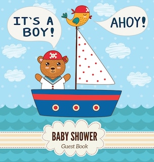 Couverture_Ahoy, It's a Boy! A Baby Shower Guest Book