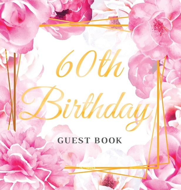 Front cover_60th Birthday Guest Book