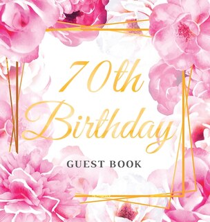 Couverture_70th Birthday Guest Book