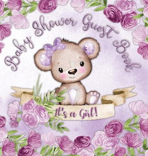 Front cover_It's a Girl! Baby Shower Guest Book