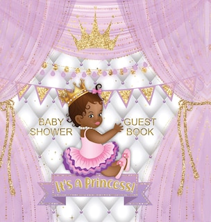 Front cover_It's a Princess! Baby Shower Guest Book