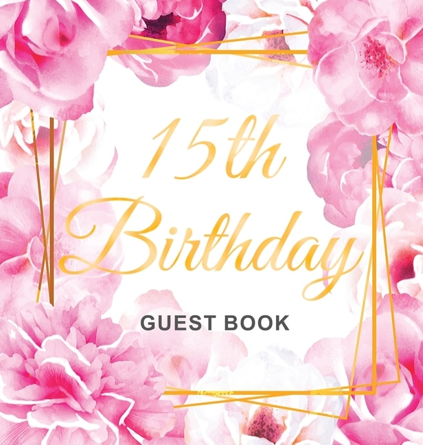 Front cover_15th Birthday Guest Book