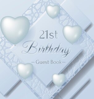 Couverture_21st Birthday Guest Book