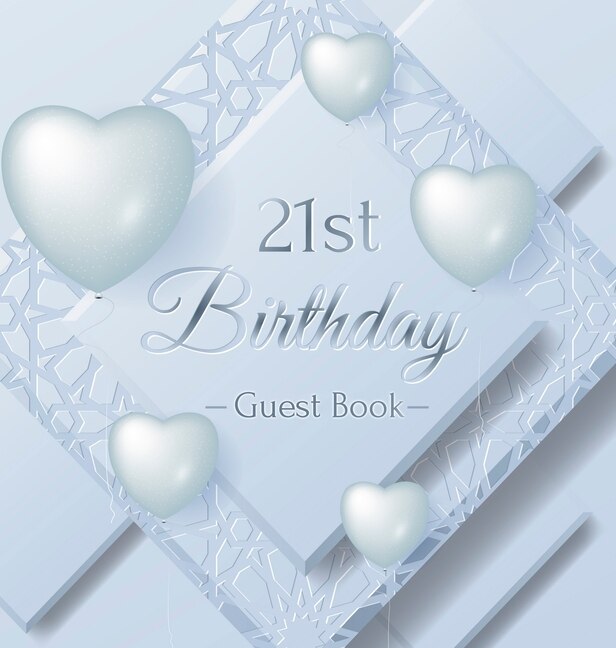Couverture_21st Birthday Guest Book
