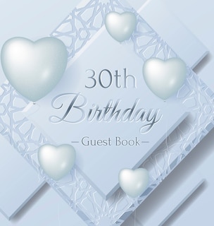 Front cover_30th Birthday Guest Book