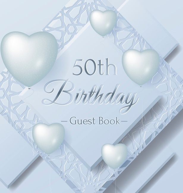 Front cover_50th Birthday Guest Book