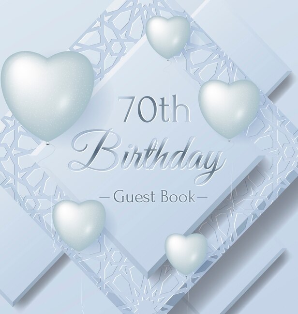 Front cover_70th Birthday Guest Book