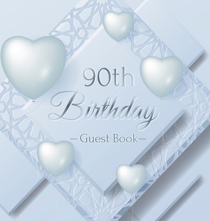 Front cover_90th Birthday Guest Book