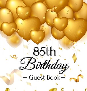 Couverture_85th Birthday Guest Book