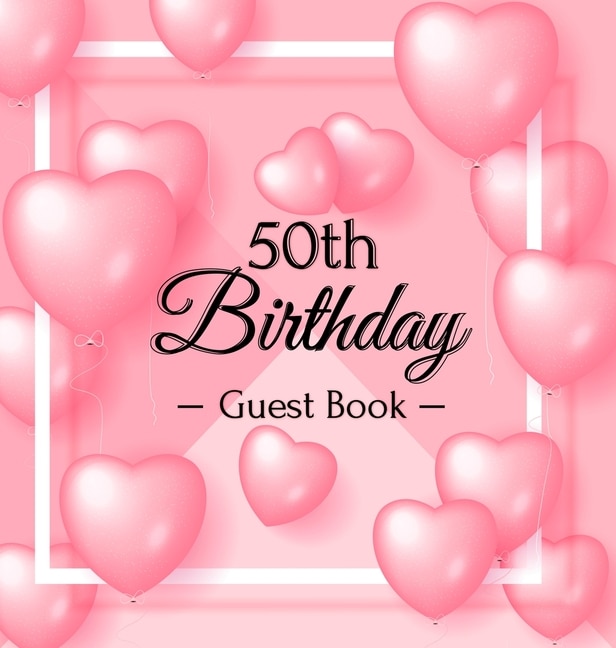 Front cover_50th Birthday Guest Book