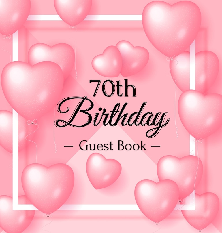 Couverture_70th Birthday Guest Book