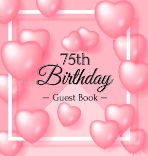 Front cover_75th Birthday Guest Book