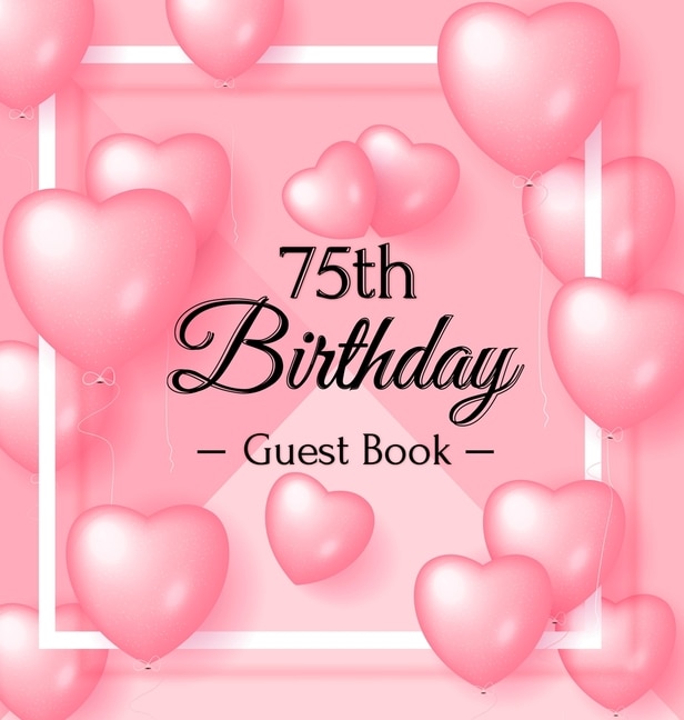 Front cover_75th Birthday Guest Book