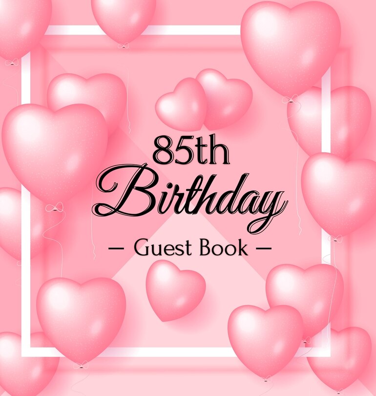 Couverture_85th Birthday Guest Book