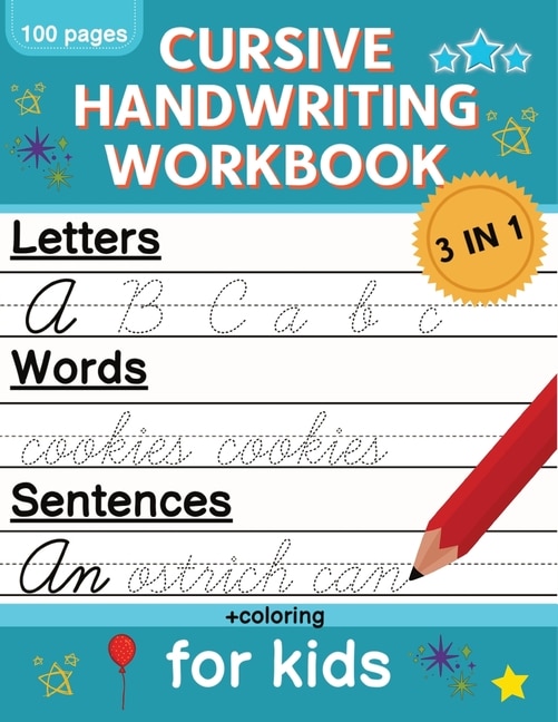 Couverture_Cursive Handwriting Workbook for Kids