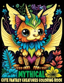 Front cover_Cute Fantasy Mythical Creatures