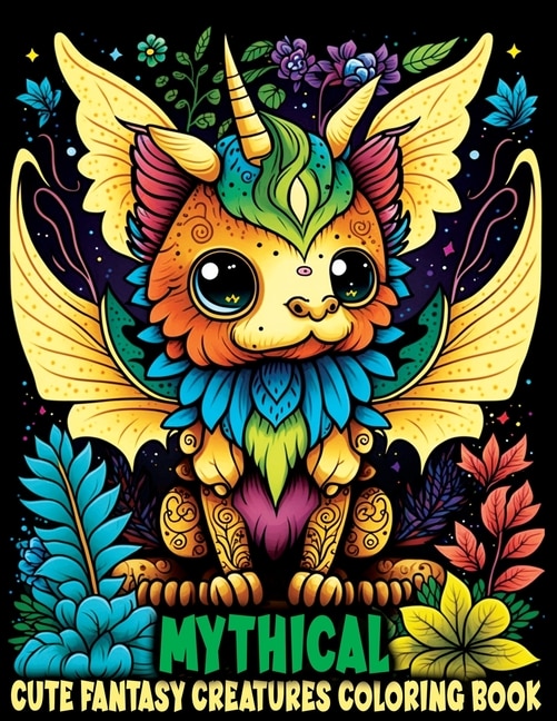 Front cover_Cute Fantasy Mythical Creatures