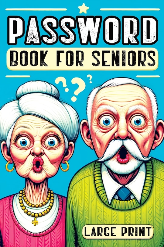 Front cover_Password Book for Seniors