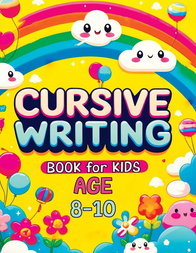Couverture_Cursive Writing Books for Kids age 8-10