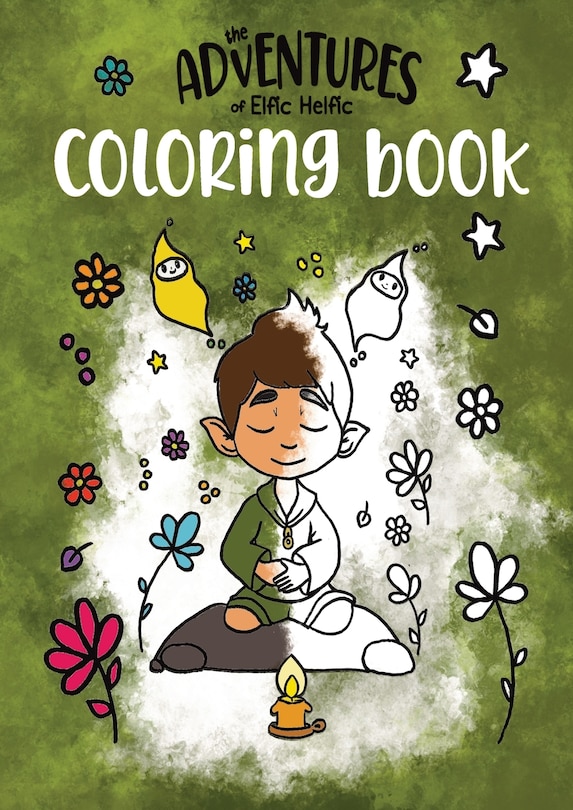 Front cover_The Adventures of Elfic Helfic - Coloring Book for Kids