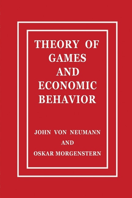 Front cover_Theory of Games and Economic Behavior