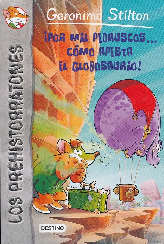 Front cover_Por Mil Pedruscos... Como Apesta El Globosaurio!